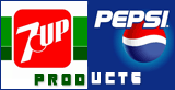 ペプシコーラ(Pepsi-Cola)&セブンアップ(7up)