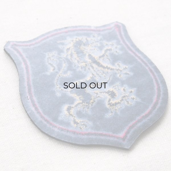 画像3: エンブレムワッペン Lion ライオン(レッドライン) (3)