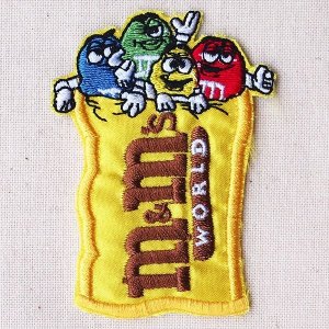 画像1: ワッペン M&M's エムアンドエムズ チョコレート(パック)