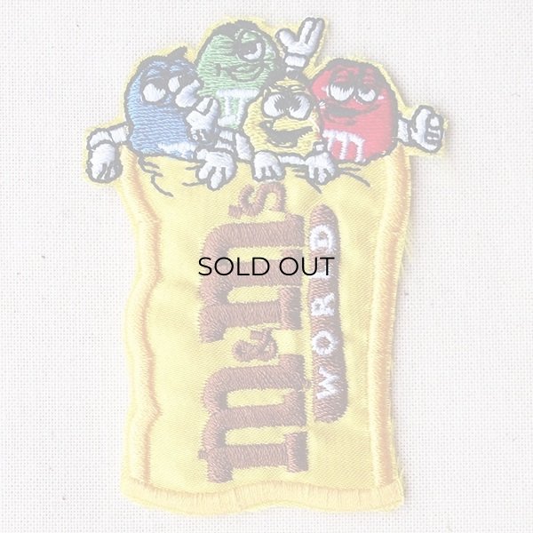 画像1: ワッペン M&M's エムアンドエムズ チョコレート(パック) (1)