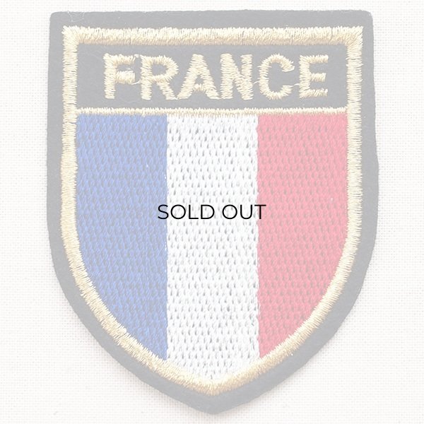 画像1: エンブレムワッペン France フランス国旗 (1)