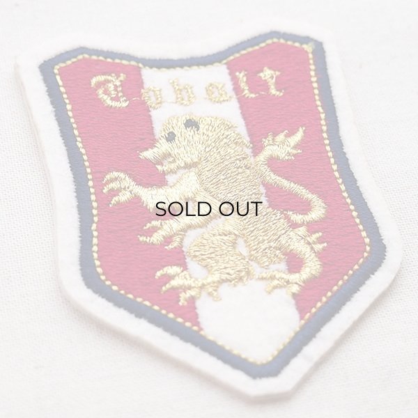 画像2: エンブレムワッペン Cobalt コバルト(ライオン/ホワイト&レッド) (2)