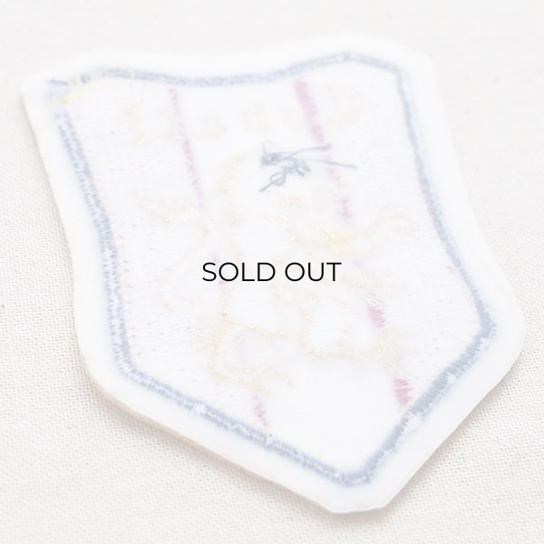 画像3: エンブレムワッペン Cobalt コバルト(ライオン/ホワイト&レッド) (3)