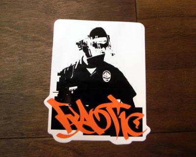 画像1: ステッカー/シール カオティック ライオット コップ Kaotic Riot Cop