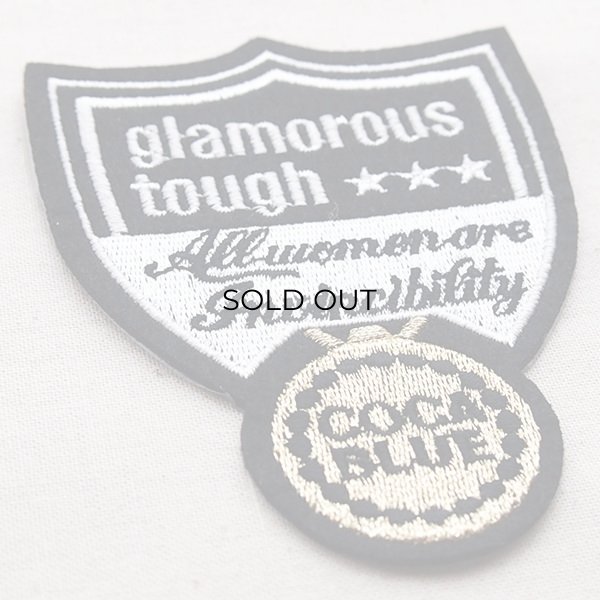 画像2: エンブレムワッペン glamorous tough グラマラスタフ(メダル) (2)