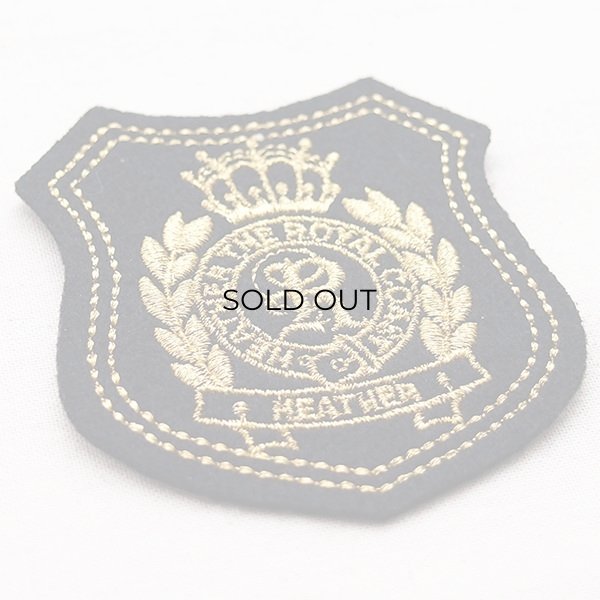 画像2: エンブレムワッペン ヘザーロイヤルコースト (2)
