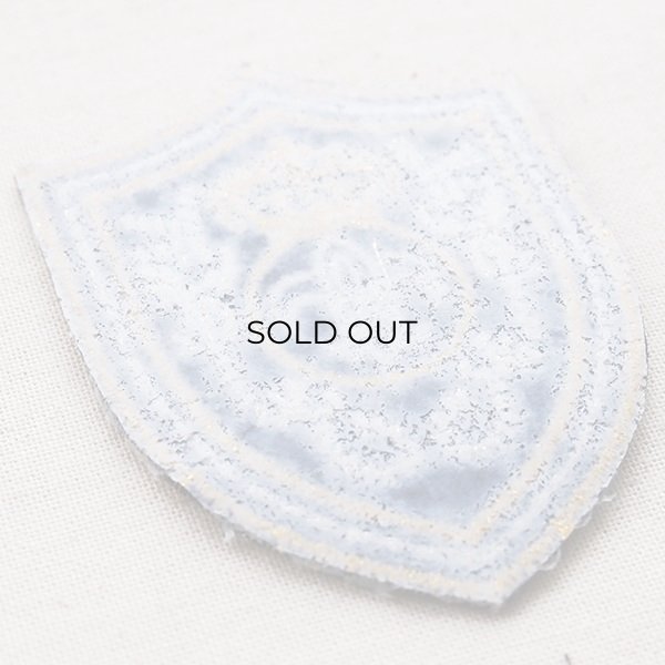 画像3: エンブレムワッペン リリー&クラウン(ブラック) (3)