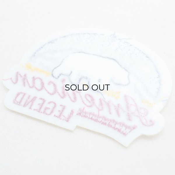 画像3: アウトドアワッペン American Legend(シロクマ/パイル刺繍) (3)