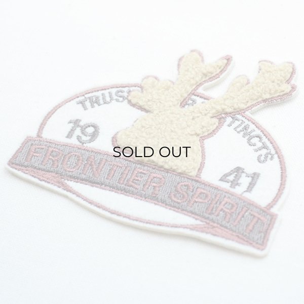 画像2: ワッペン 1941 Frontier Spirit(シカ/パイル刺繍) (2)