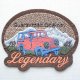 アウトドアワッペン Legendary(四駆車/山)