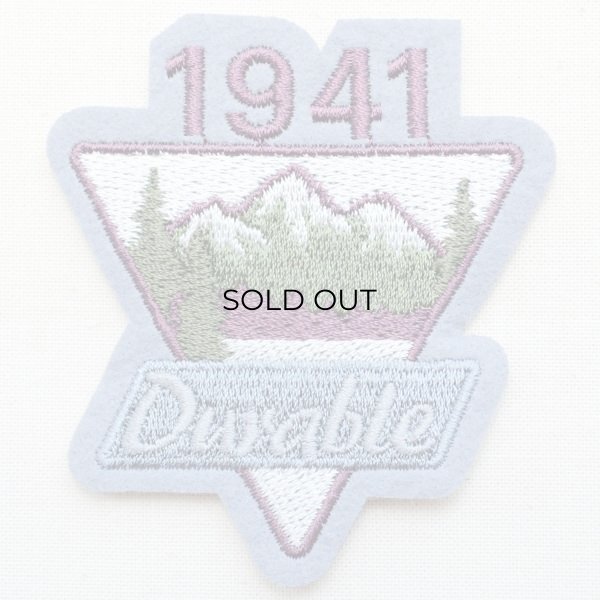 画像1: アウトドアワッペン 1941 Durable(山/トライアングル) (1)