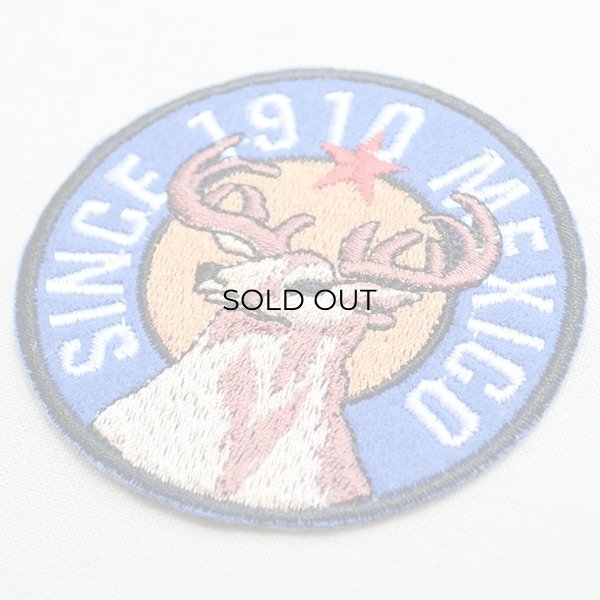 画像2: アウトドアワッペン Since1910メキシコ(シカ/ラウンド) (2)