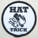 ワッペン Hat Trick ハットトリック(ラウンド)