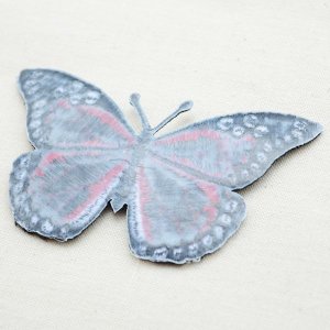 画像3: ワッペン Butterfly バタフライ(蝶/レッド)
