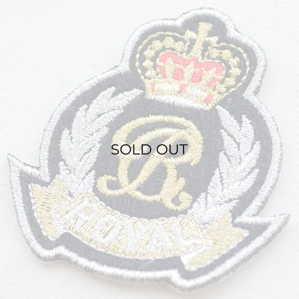 画像2: エンブレムワッペン Rロイヤルクラウン (2)