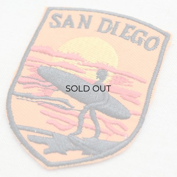 画像2: ワッペン サンディエゴサーファー(夕焼け) (2)