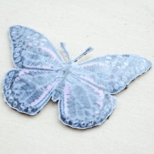 画像3: ワッペン Butterfly バタフライ(蝶/ピンク)