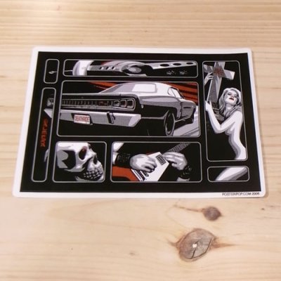 画像1: ステッカー　Death Ride