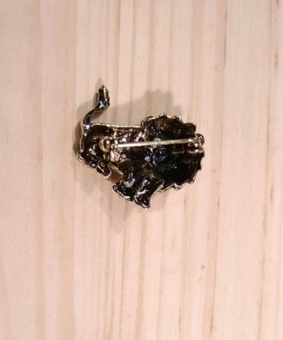 画像2: メタルブローチ Lion ライオン