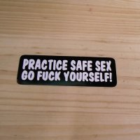 画像1: ステッカー　PRACTICE SAFE SEX