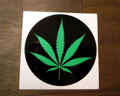 画像1: ステッカー/シール ヘンプインサークル Hemp In Circle