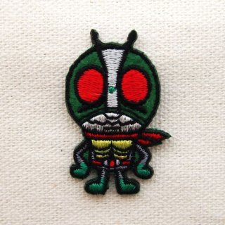 ワッペン 仮面ライダー 2号 アイロン シール ブランド おしゃれ 大人