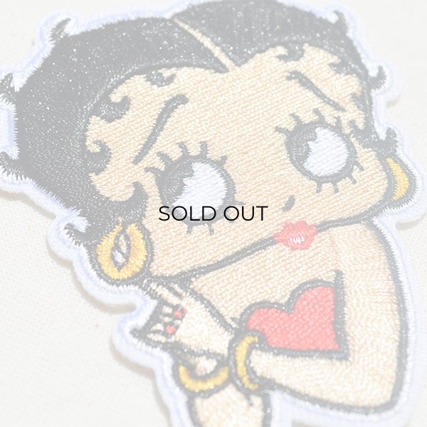 画像2: ワッペン ベティブープ Betty Boop(レッドドレス) (2)