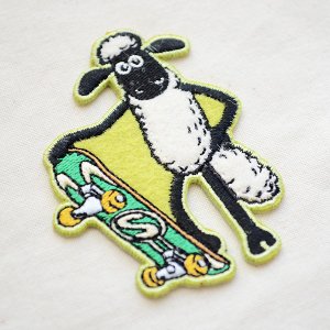 画像2: ワッペン ひつじのショーン/Shaum the Sheep (スケートボード)