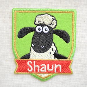画像1: ワッペン ひつじのショーン/Shaum the Sheep (エンブレム)