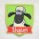 画像1: ワッペン ひつじのショーン/Shaum the Sheep (エンブレム) (1)