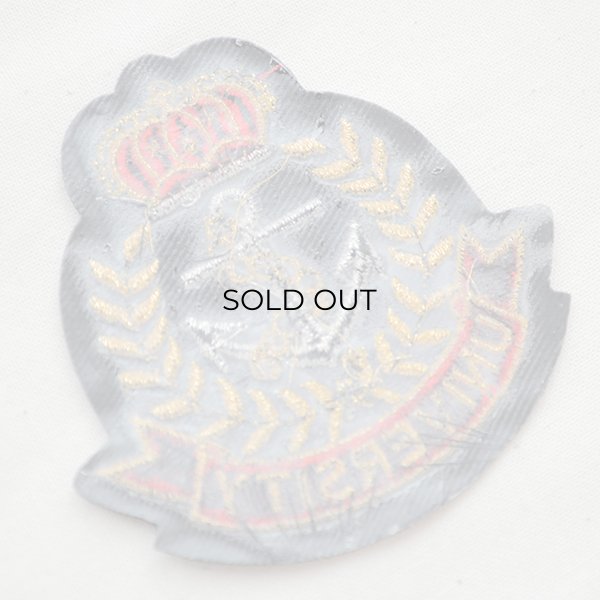 画像3: エンブレムワッペン UNIVERSITY ユニバーシティー/レッド (3)