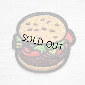 画像1: ワッペン ハンバーガー