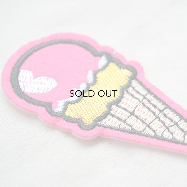 画像2: ワッペン アイスクリーム(ストロベリー) (2)