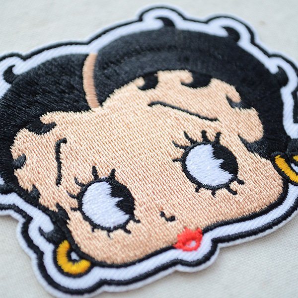 画像2: ワッペン ベティブープ Betty Boop(フェイス) (2)