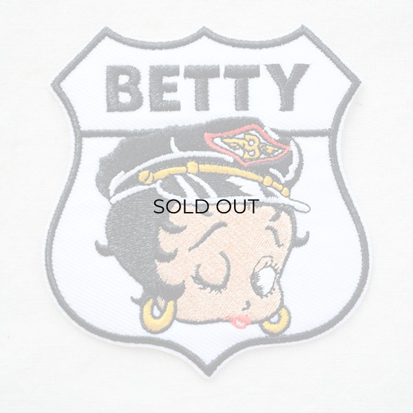 画像1: ワッペン ベティブープ Betty Boop(ロードサイン) (1)