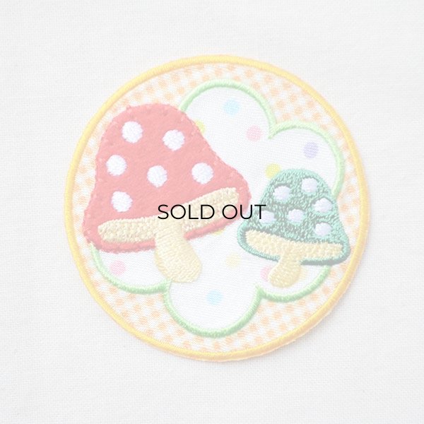 画像1: ワッペン SWEET'S／スウィーツ (きのこ/キノコ) (1)