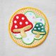 ワッペン SWEET'S／スウィーツ (きのこ/キノコ)