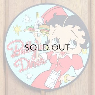 ベティちゃん【おまけつき】メラミンプレートラバーコースターセット ラバーコースター】2枚セット BETTY BOOP MUSIC RUBBER COASTER
