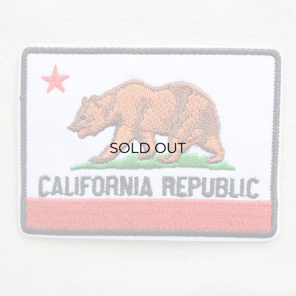 画像1: アメリカンワッペン CALIFORNIA REPUBLIC/カリフォルニア州旗 (1)