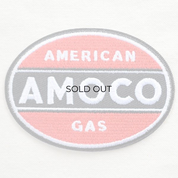画像1: ロゴワッペン アモコオイル/AMOCO GAS (1)