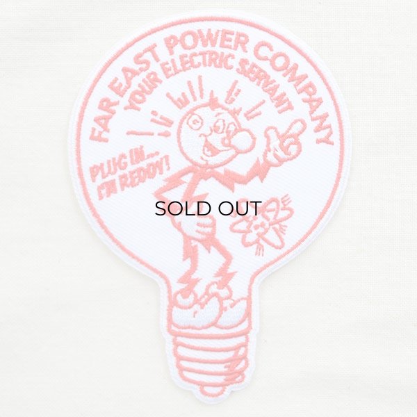 画像1: ワッペン F.E.P.C POWER バルブ (1)