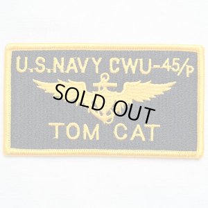 画像1: ミリタリーワッペン U.S.NAVY CWU-45/P TOM CAT トムキャット アメリカ海軍