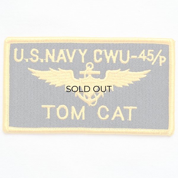 画像1: ミリタリーワッペン U.S.NAVY CWU-45/P TOM CAT トムキャット アメリカ海軍 (1)