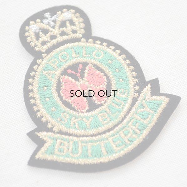 画像2: ミニエンブレムワッペン APOLLO BUTTERFLY アポロ バタフライ (2)