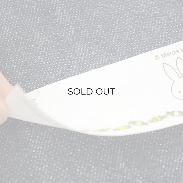 画像3: ネームラベル/名前アイロンシール ミッフィー ディックブルーナ(3枚組) (3)