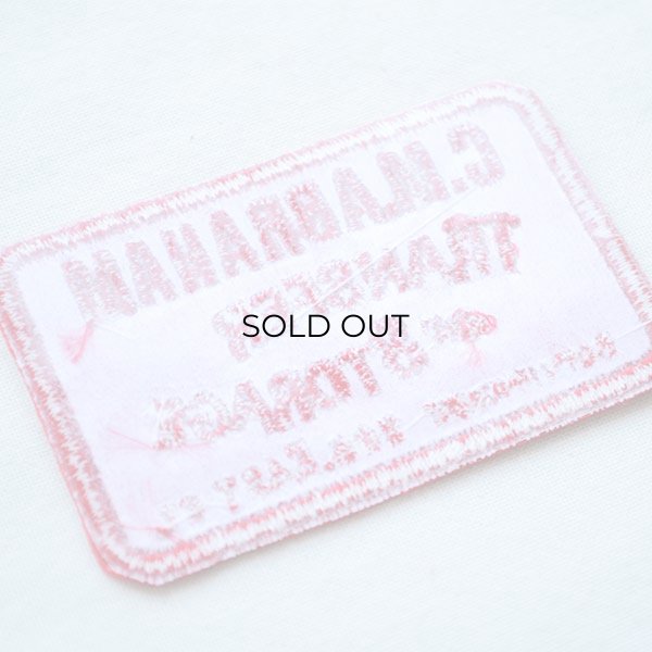 画像3: USAアドバタイジングワッペン C.M.ABRAHAM イエロー&レッド  (3)