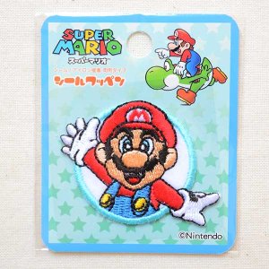 画像4: シールワッペン スーパーマリオ マリオ