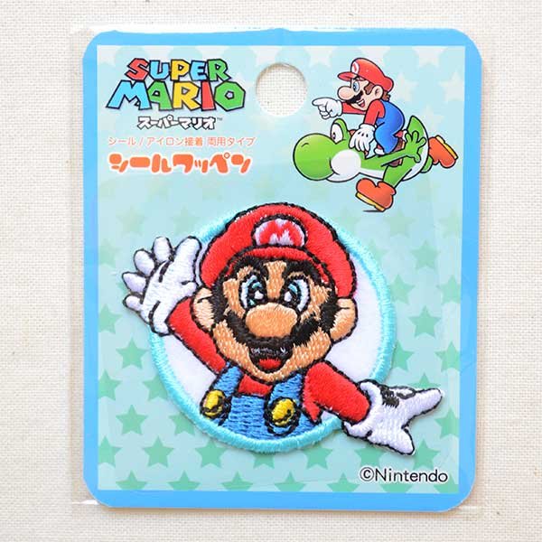 画像4: ワッペン スーパーマリオ マリオ アイロン おしゃれ 大人 ブランド (4)