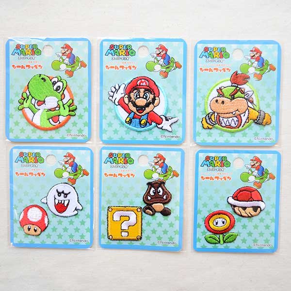 画像5: ワッペン スーパーマリオ マリオ アイロン おしゃれ 大人 ブランド (5)