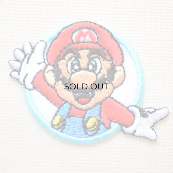 画像1: ワッペン スーパーマリオ マリオ アイロン おしゃれ 大人 ブランド (1)